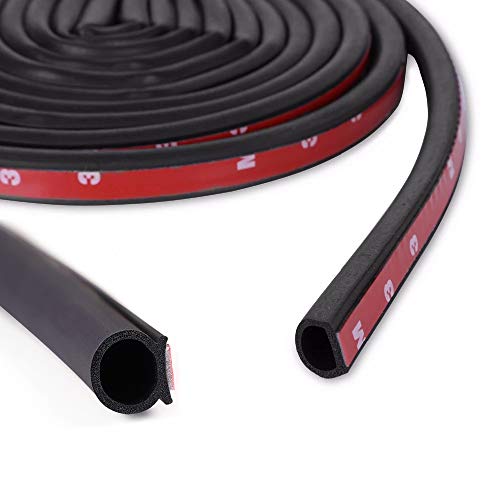 D-Shape Weather Stripping Rubber Door Seal Strip