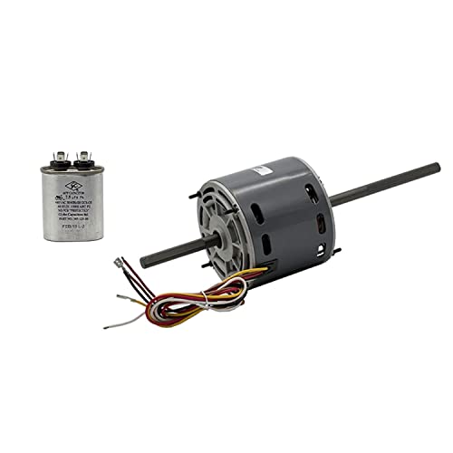 D1092 FASCO RV Motor 1/3 HP, 115V, 1675 RPM, 2 Speed with Capacitor