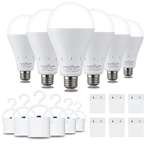 DABAOLUM Emergency Rechargeable Light Bulbs