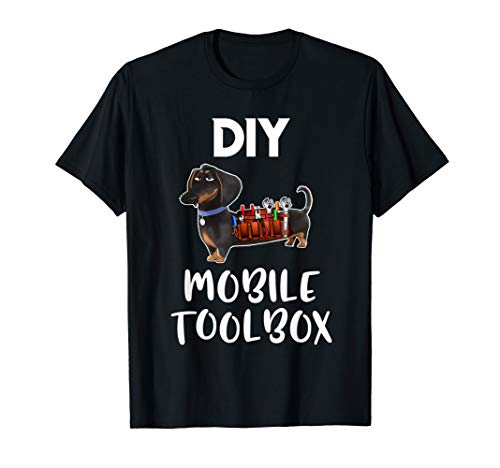Dachshund DIY Mobile Toolbox Wiener Funny T-Shirt