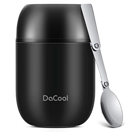 DaCool Insulated Food Jar 16 oz Stainless Steel