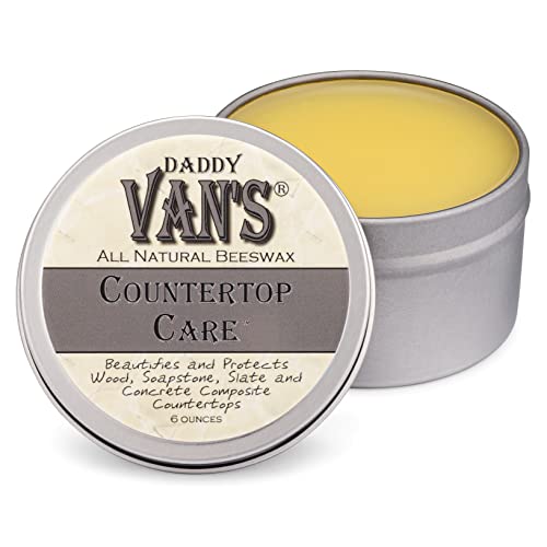 Daddy Van's Beeswax Countertop Care - Natural and Effective