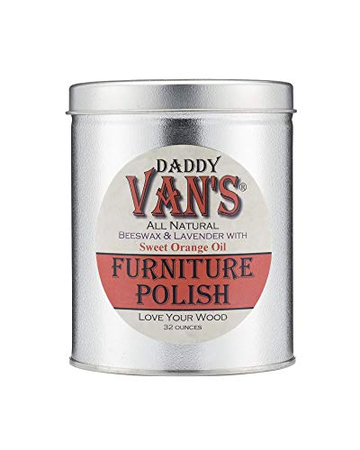 Daddy Van's Beeswax Furniture Polish - 32 Ounce Economy Size