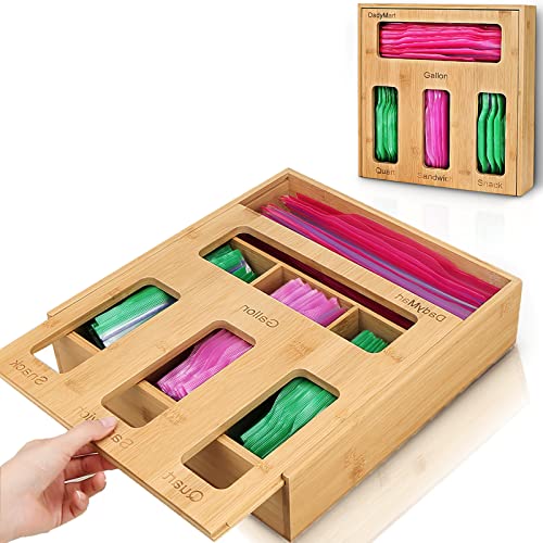 DadyMart Bag Storage Organizer for Kitchen Drawer