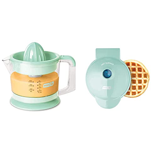 Dash Citrus Juicer Extractor and Mini Waffle Maker Machine