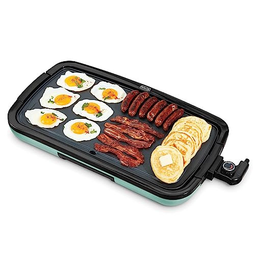 Presto 07047 Cool Touch Electric Griddle + 06857 16-inch Foldaway Skillet -  Nonstick electric griddle and skillet for stick-free cooking and easy
