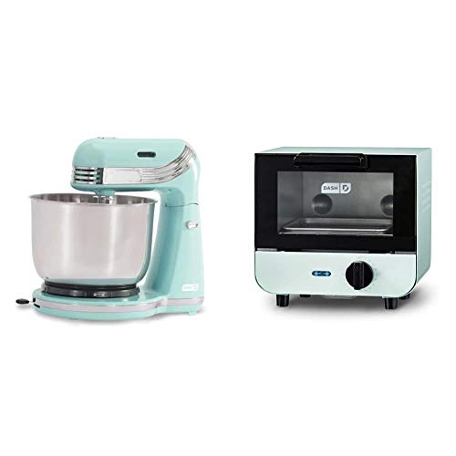 Dash Stand Mixer and Mini Toaster Oven Combo