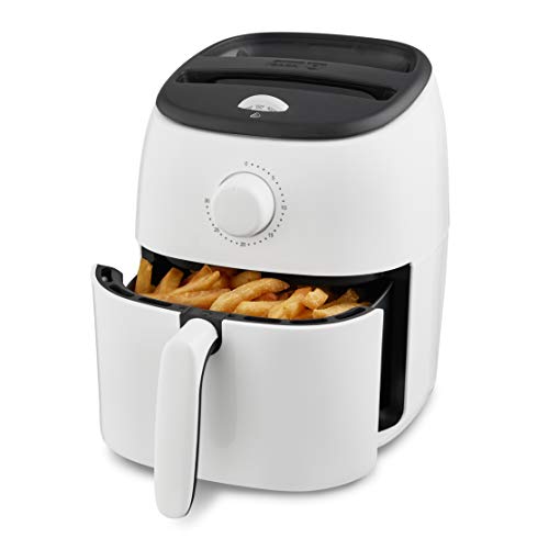 DASH Tasti-Crisp™ Electric Air Fryer Oven Cooker, 1000W, 2.6Qt, White
