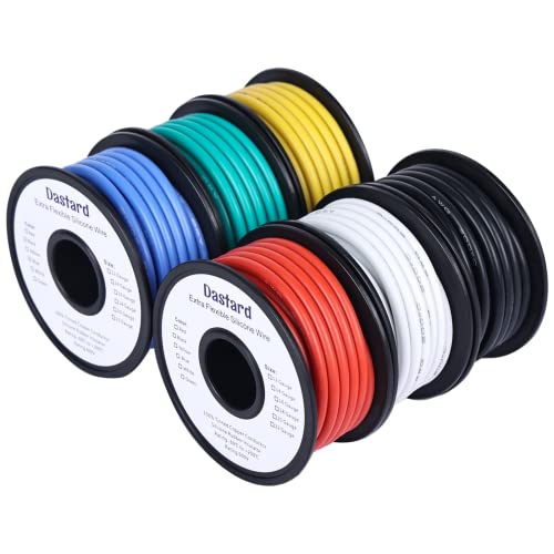 BNTECHGO 30 Gauge Silicone Wire Spool 250 ft Black Flexible 30 AWG Stranded  Tinned Copper Wire: : Tools & Home Improvement