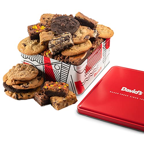 David’s Cookies Gourmet Assorted Cookies and Brownies Gift Basket