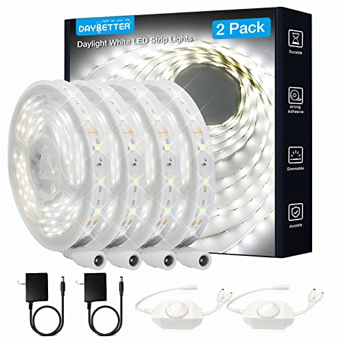 Daybetter 2 Pack 40ft Dimmable LED Light Strips