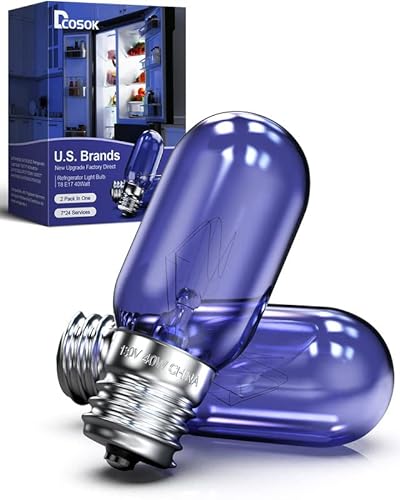 dcosok Premium Refrigerator Light Bulb Replacement