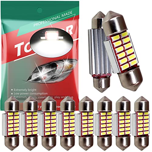 Upgrade Your Car's Interior Lights with the 578 LED Bulb Pack of 10