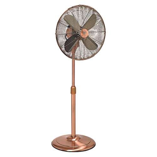 Deco Breeze 16-inch Pedestal Standing Fan with Adjustable Height