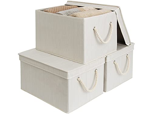 Decorative Storage Boxes with Rope Handles