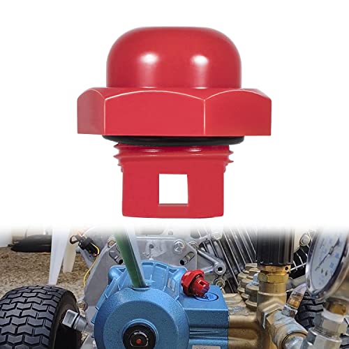Deecaray Red Oil Fill Cap for Dewalt Pressure Washer