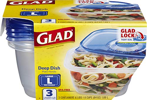 Deep Dish Food Storage Containers
