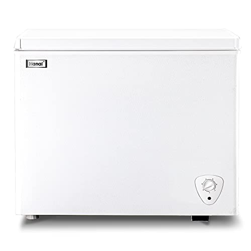 WANAI 7.0 Cu Ft Chest Freezer: Adjustable Thermostat, Removable Storage