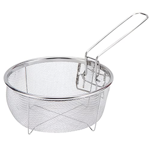 Deep Fry Basket with Detachable Handle