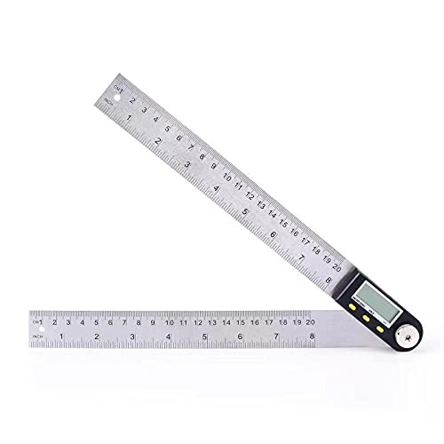 Delgada Digital Angle Finder Ruler – Stainless Steel Protractor for Woodworking