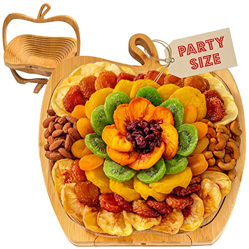 Delicious and Healthy Dried Fruit and Nut Gift Basket