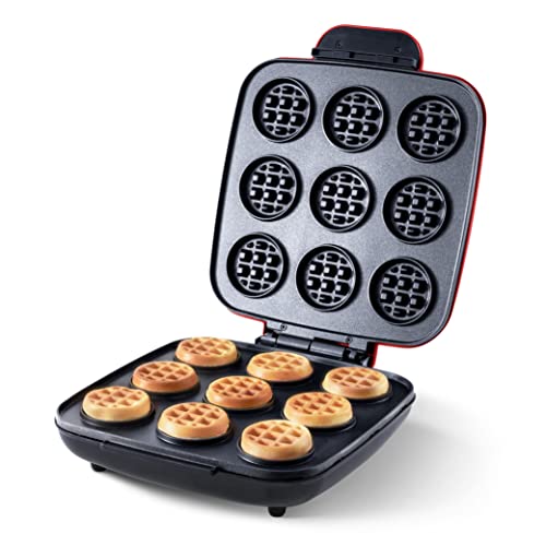  FineMade Mini Waffle Maker Machine, Small Waffle Bites Maker  for Kids, Makes 8 x 2” Tiny Waffle Bites, Ideal for Breakfast, Snacks,  Desserts and More: Home & Kitchen