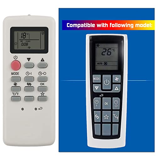 DELONGHI AC Air Conditioner Remote Control Replacement