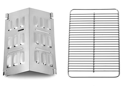 DELSbbq Stainless Steel Cooking Grate and Flavorizer Bar