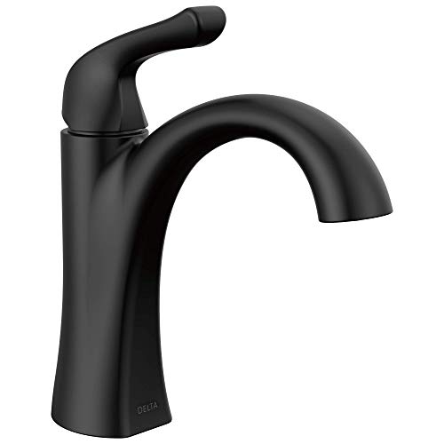 Delta Arvo Matte Black Bathroom Faucet