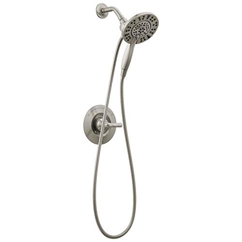 Delta Arvo Shower Faucet with 4-Spray In2ition 2-in-1 Shower Head