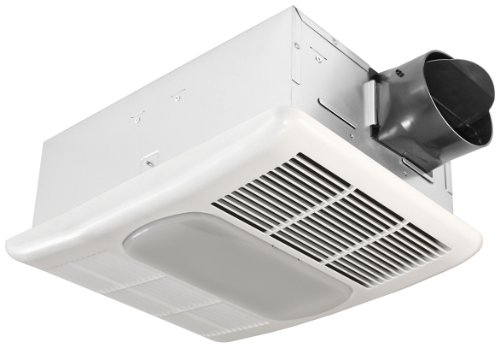 Delta Breez Radiance Exhaust Bath Fan with Light and Heater