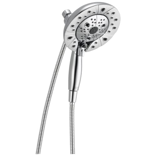 Delta 5-Spray In2ition Dual Shower Head, Chrome 58480-PK, 1.75 GPM