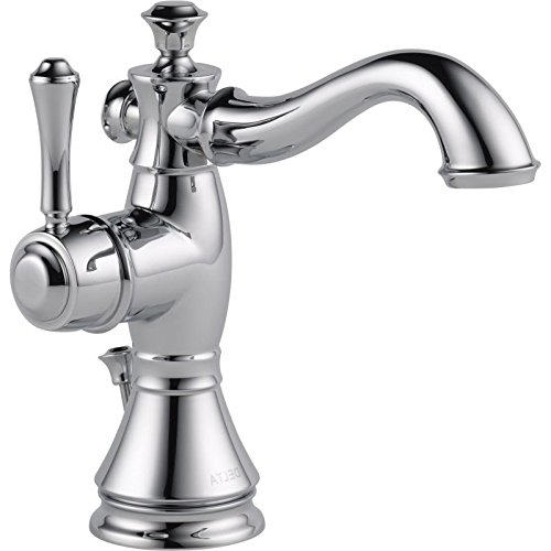 Delta Faucet Cassidy Single Hole Bathroom Faucet, Chrome