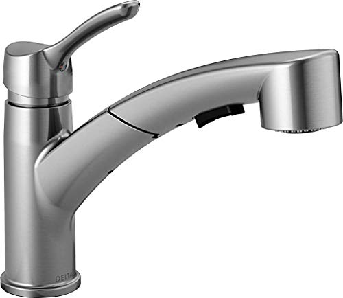 Delta Faucet Collins Kitchen Sink Faucet with Pull Out Sprayer