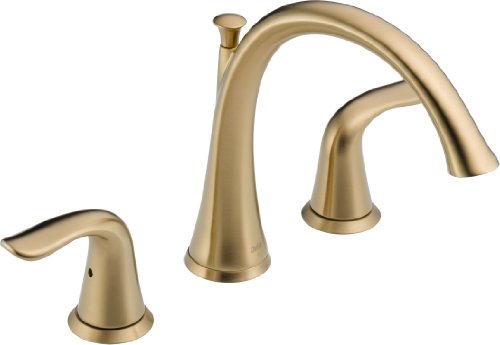 Deluxe Gold Roman Tub Faucet by Delta Faucet