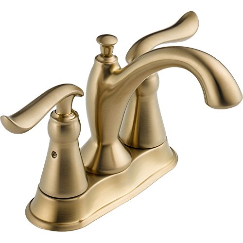 Delta Faucet Linden Gold Bathroom Faucet