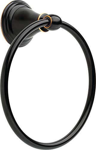 Delta Wall Mounted Towel Ring in Oil Rubbed Bronze