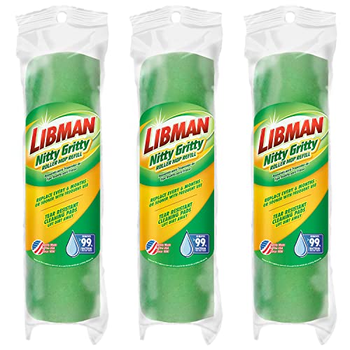 Dependable and Long-lasting Libman Nitty Gritty Roller Mop Refills