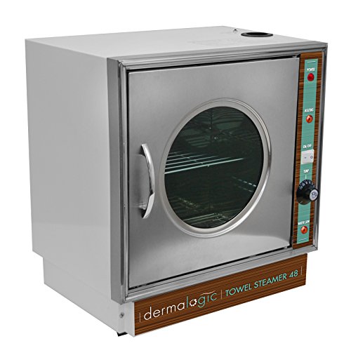 DERMALOGIC 48 Professional Towel Steamer for Beauty and Barber Shops