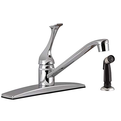 Design House Single-Handle Kitchen Faucet with Side Sprayer