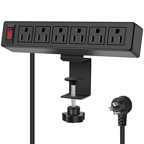 Desk Power Strip with Switches