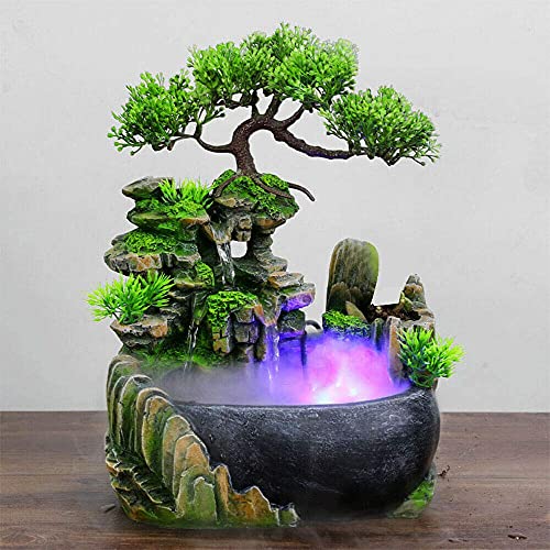 Desktop Waterfall Bonsai Mini Rock Fountain