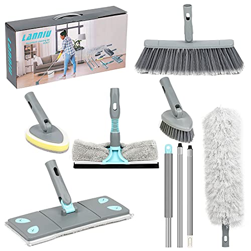 Detachable Broom and Mop Set for Household Cleaning