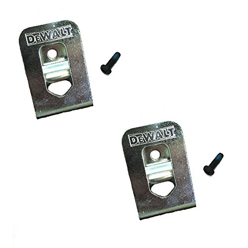 DEWALT N268241 Belt Hook Kit (2 Pack), silver