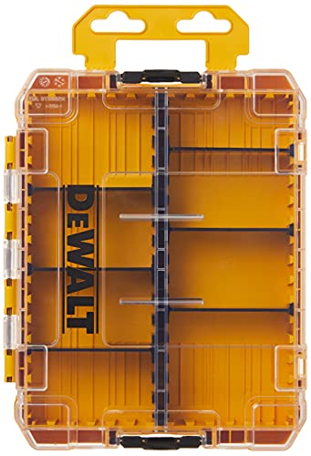 DEWALT TSTAK Tool Box, Extra Large Design, Removable Tray for Easy Access  to Tools, Water and Debris Resistant (DWST17806)