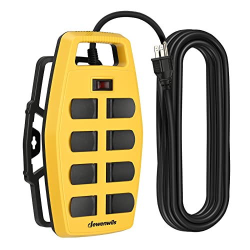 DEWENWILS 8-Outlet Power Strip with 15FT Cord