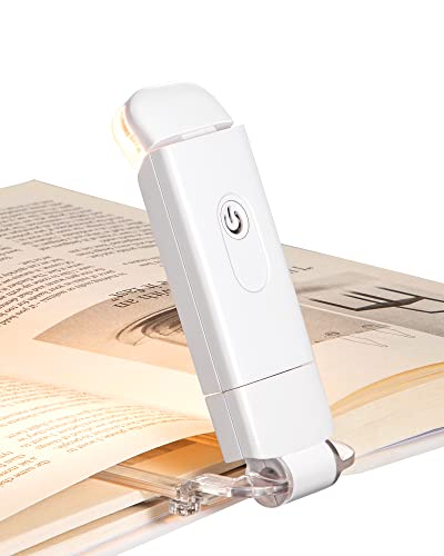 Amber Rechargeable Reading Light for Eye Care in Bed