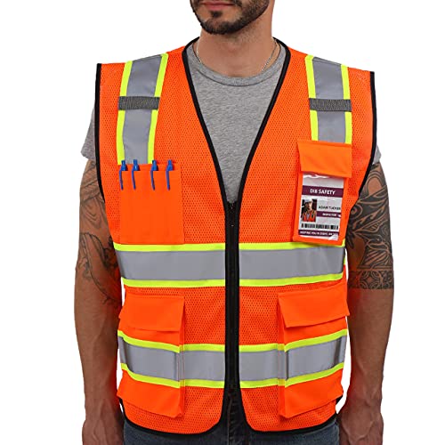 Dib Safety Reflective Mesh Vest