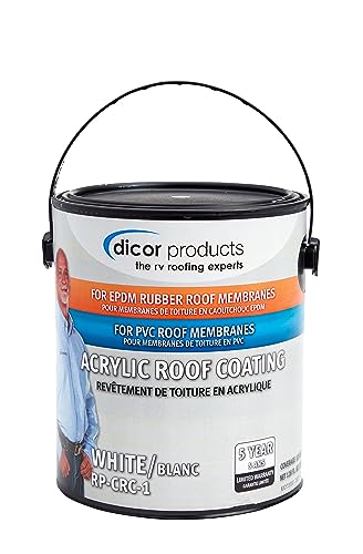 Dicor EPDM Rubber Roof Acrylic Coating