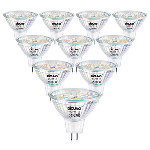 DiCUNO MR16 LED Bulbs 10-Pack